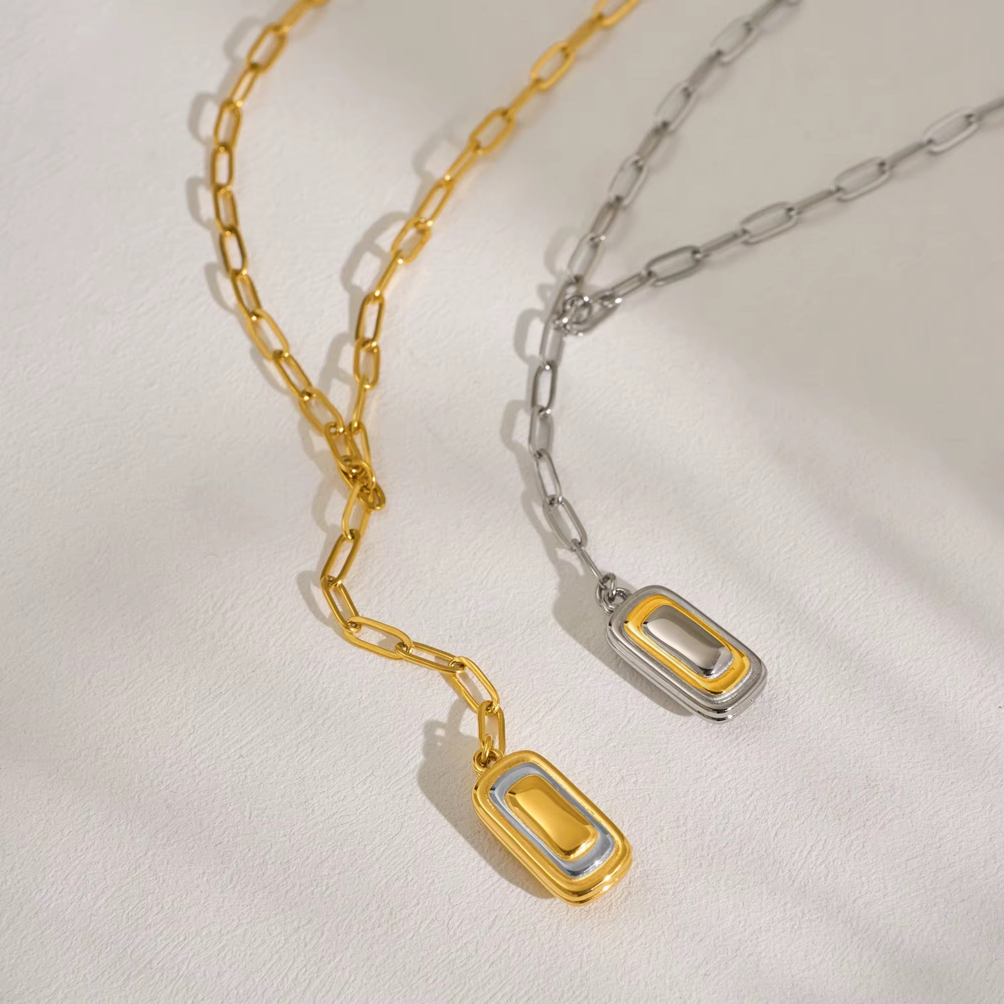 Talia Lariat Gold Necklace