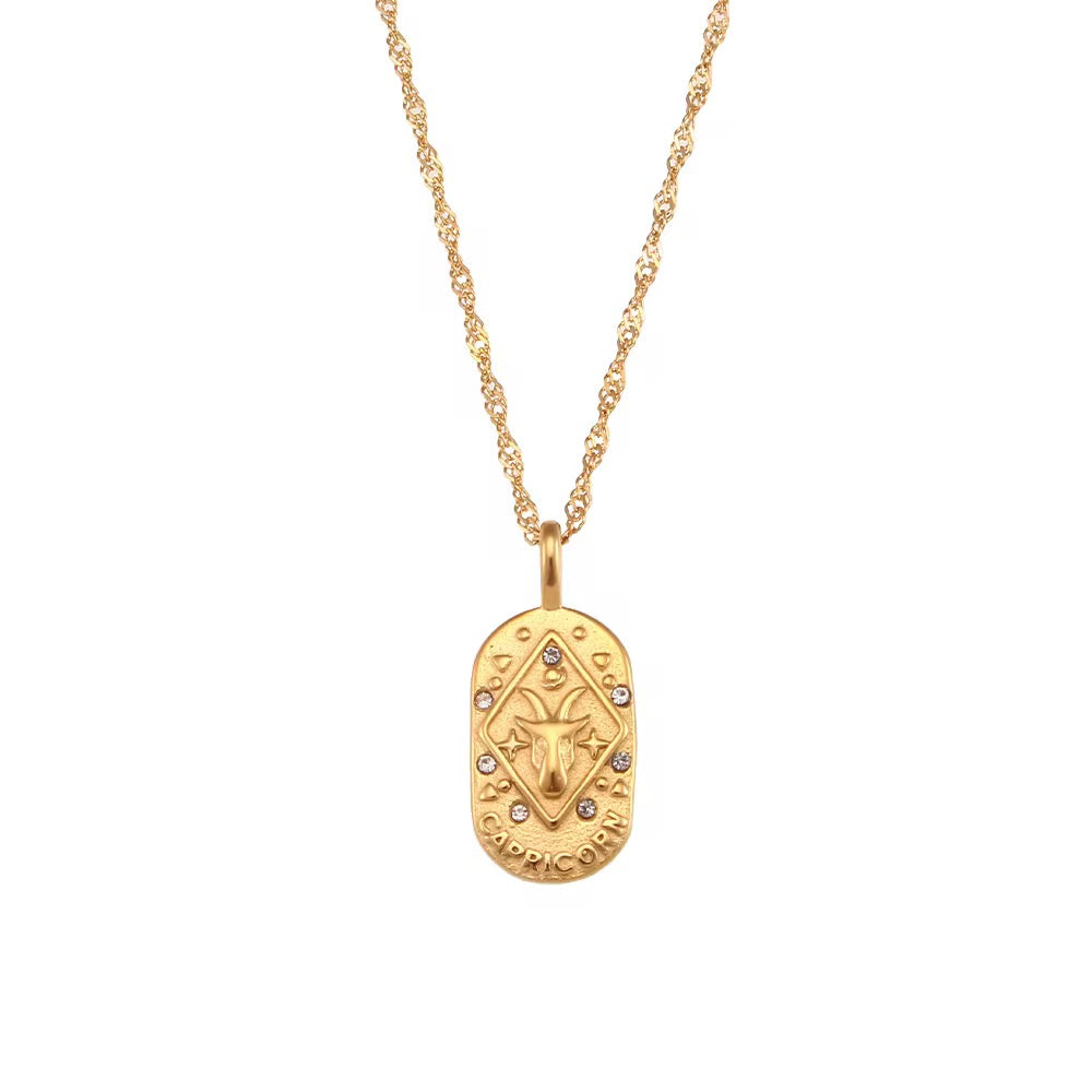Avery Zodiac Necklace - Alais Branche