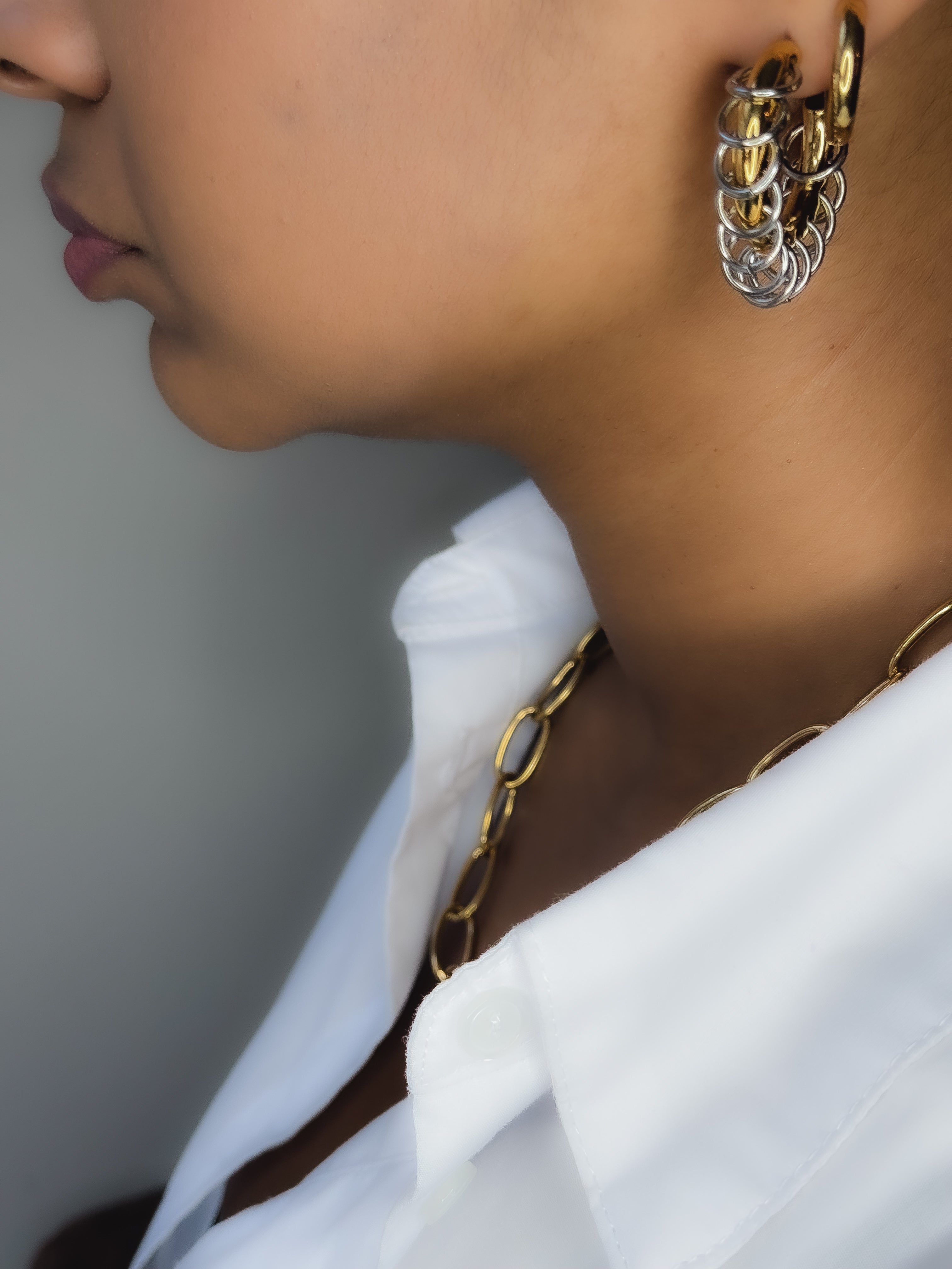 Evie C Shaped Earrings - Alais Branche