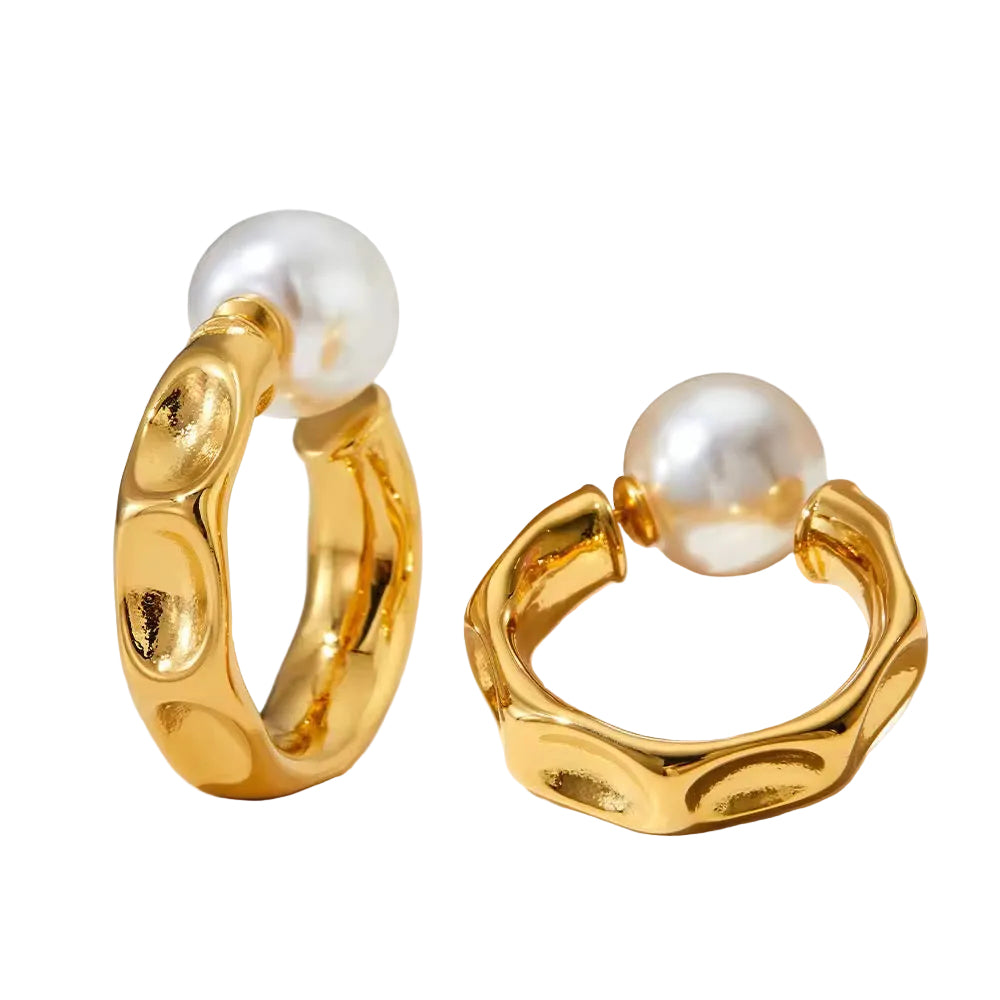 Calira Pearl Earrings - Alais Branche