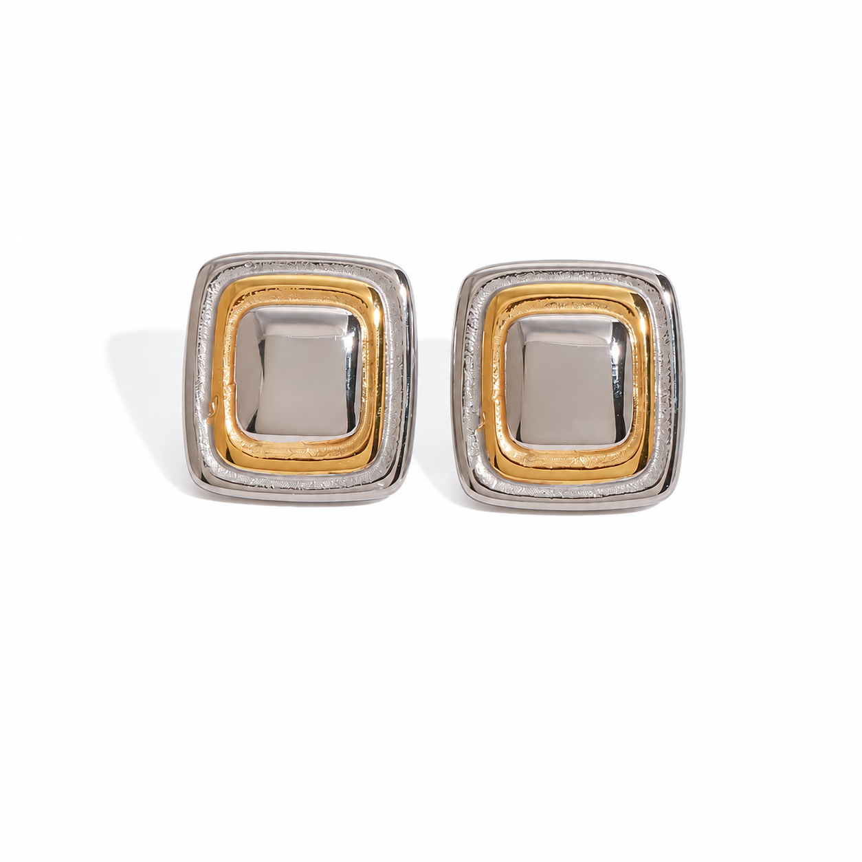 Noa Sqaure Earrings - Alais Branche