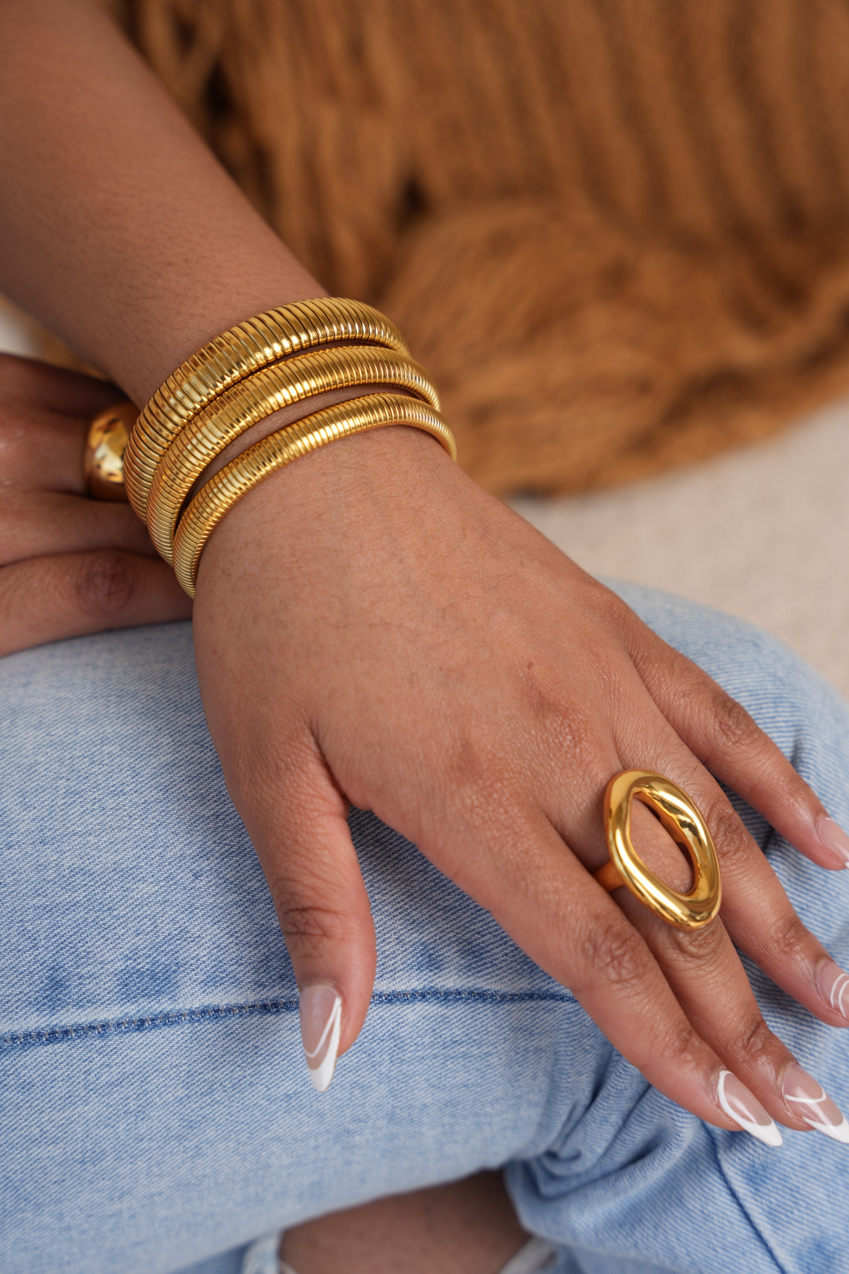 Lea Coil Bangle Set - Alais Branche