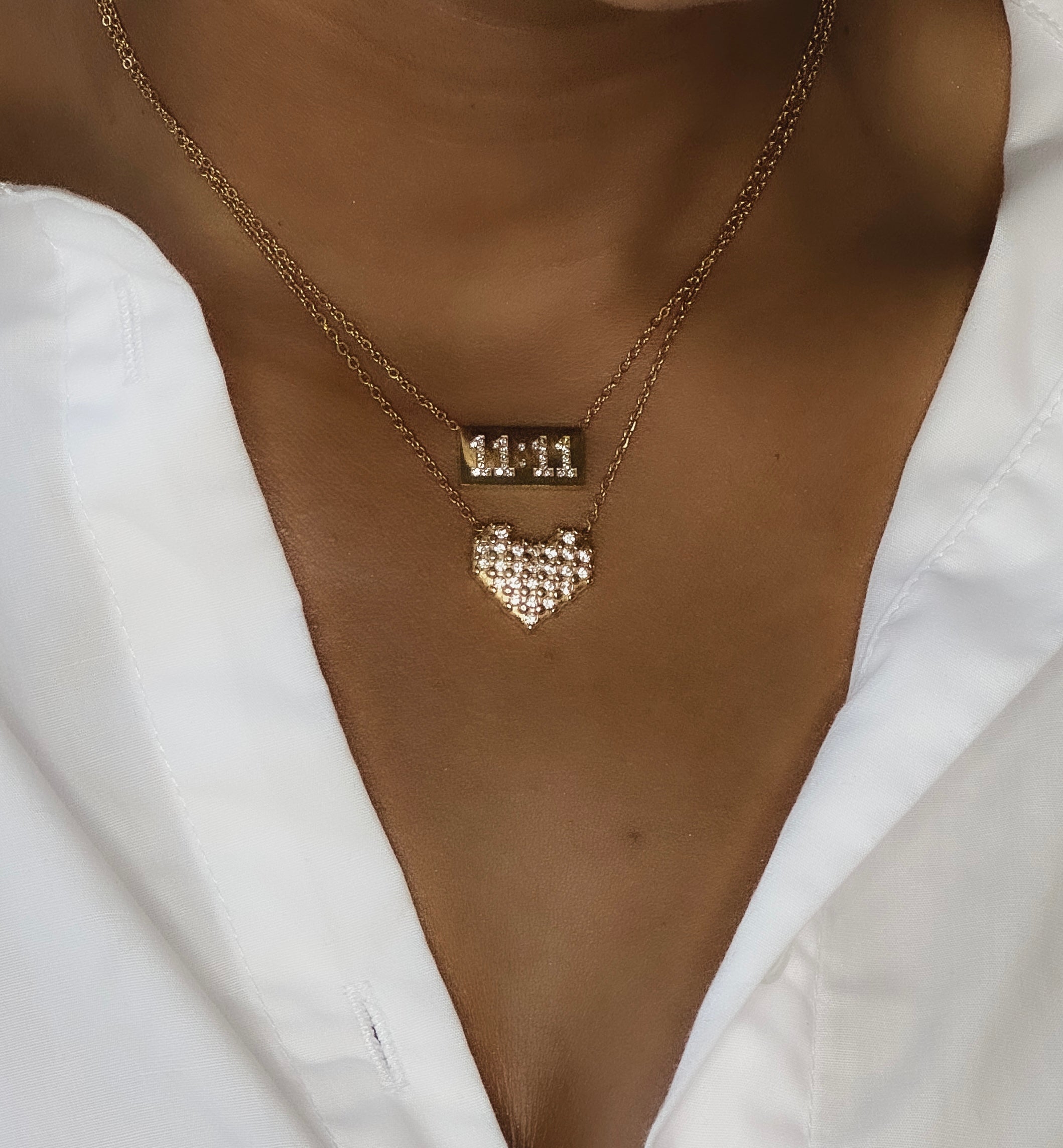 Isla Heart Pendant Necklaces - Alais Branche