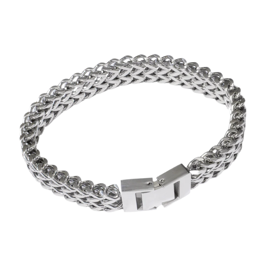 Chloe' “Silver” Chain Bracelet - Alais Branche