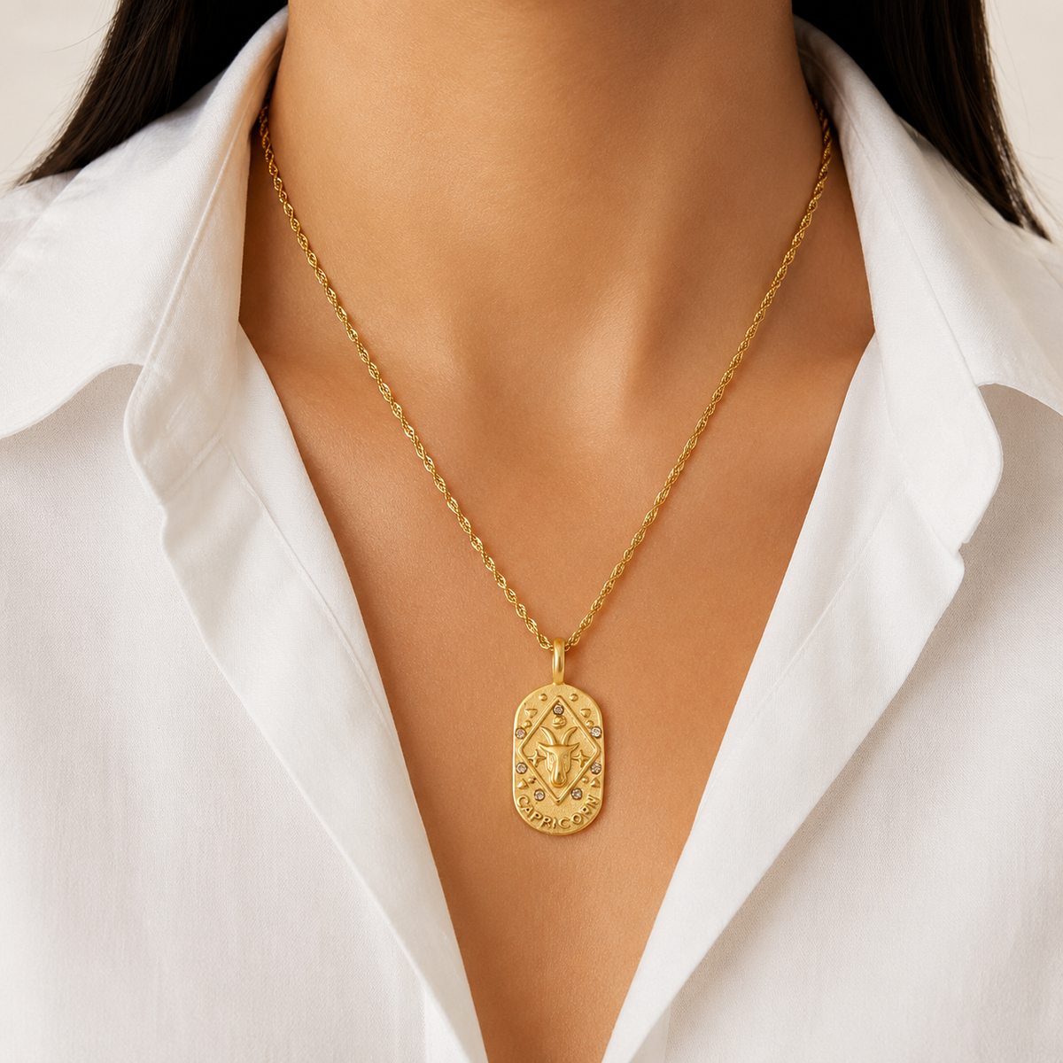 Avery Zodiac Necklace - Alais Branche
