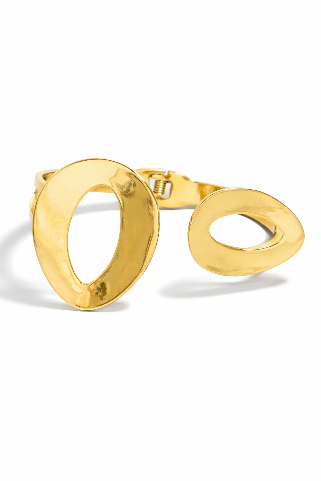 Zari Circles Hinged Bracelet - Alais Branche