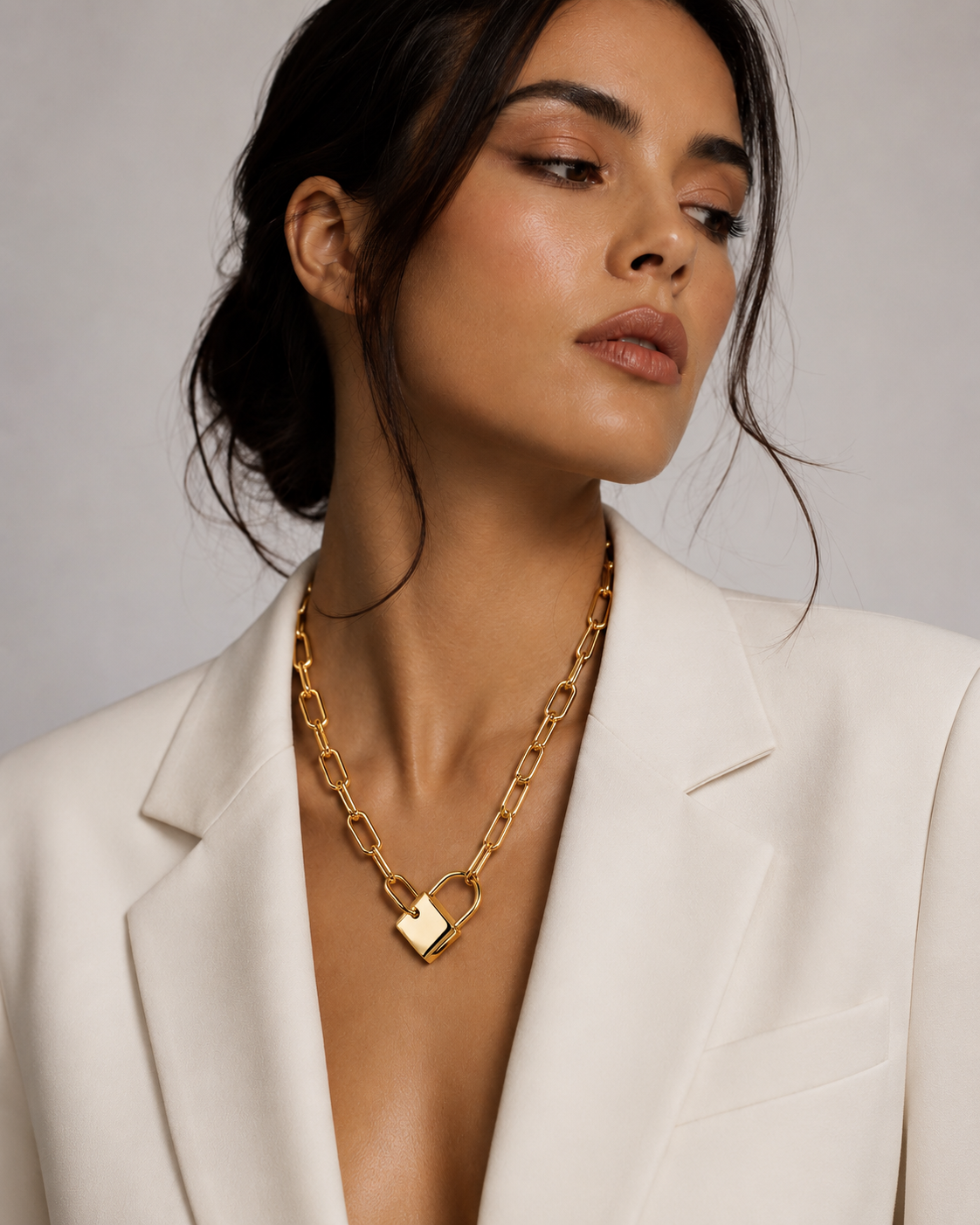 Scarlett Lock Necklace - Alais Branche