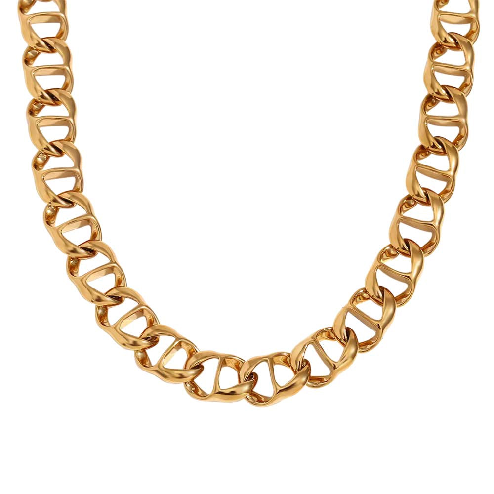 Jory Flat Links Necklace - Alais Branche