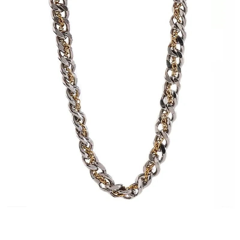 Violet Cuban Link Necklace - Alais Branche