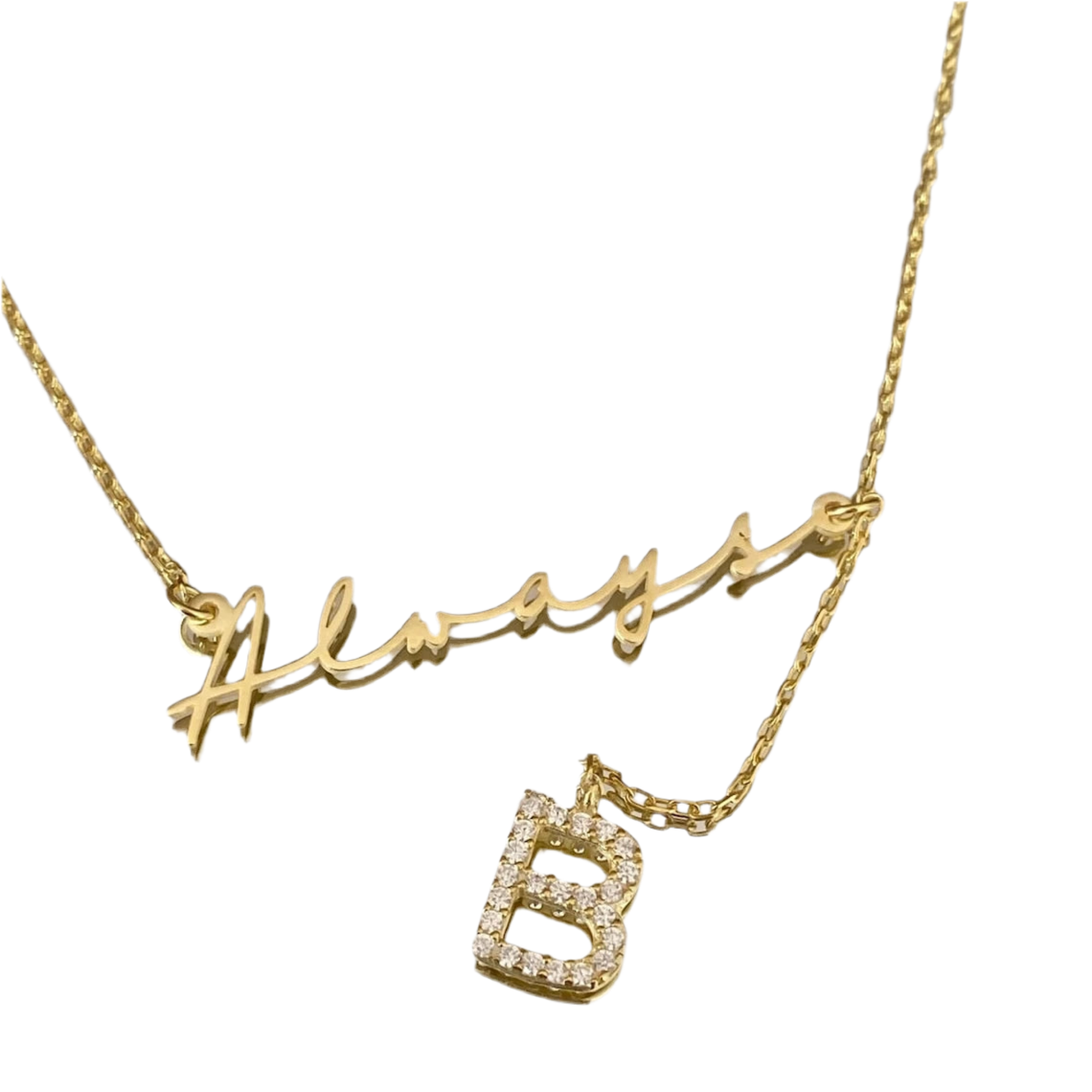 Always B Custom Name Necklace - Alais Branche