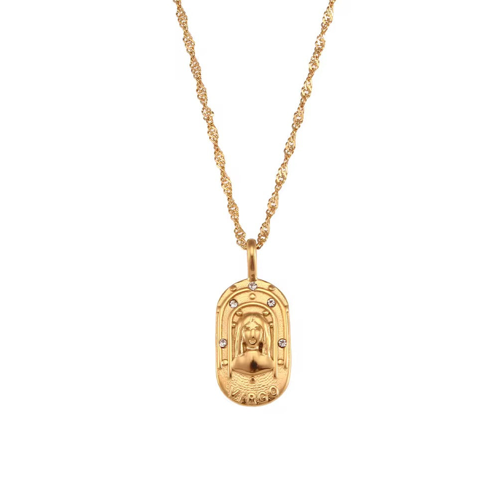 Avery Zodiac Necklace - Alais Branche