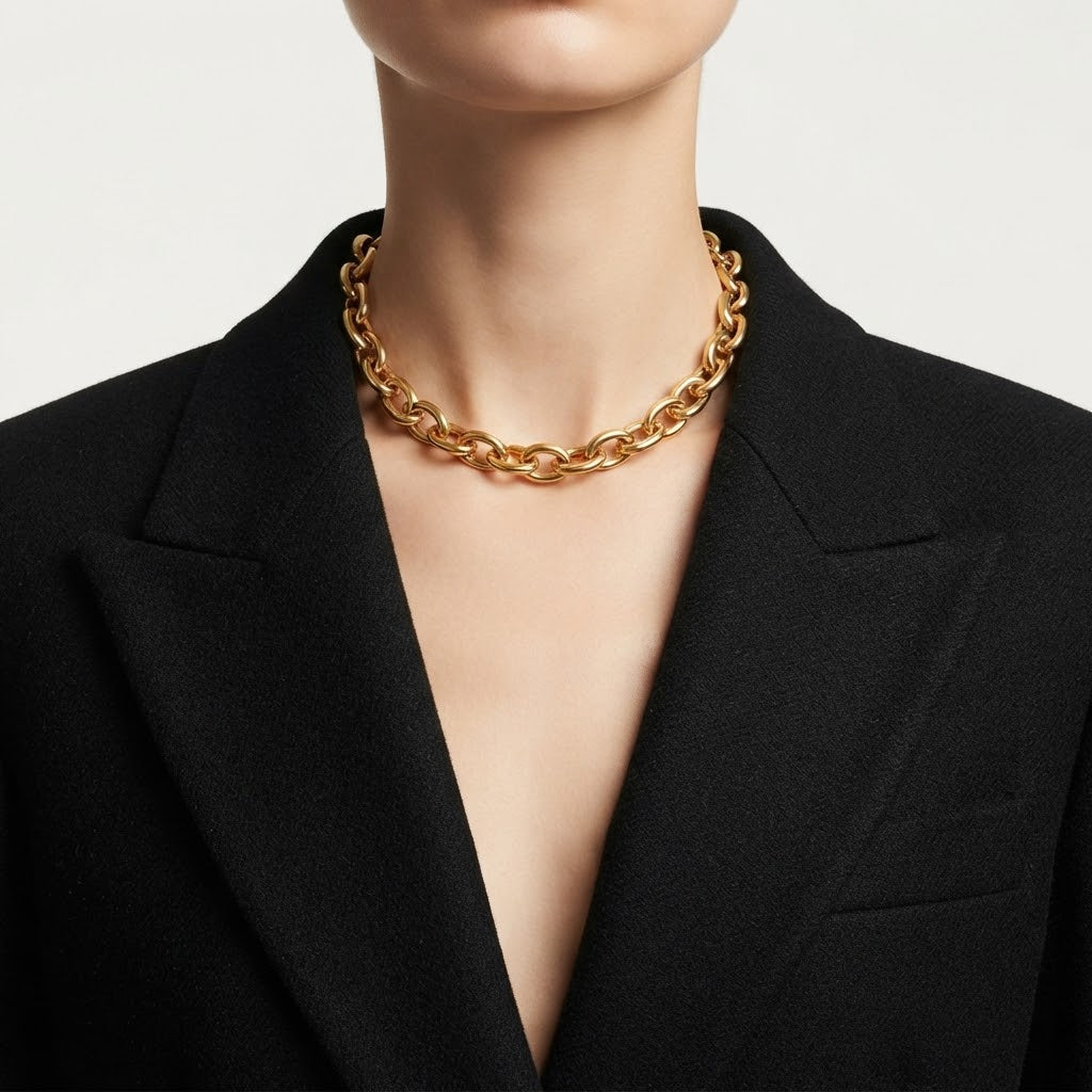 Adelise Chunky Links Necklace
