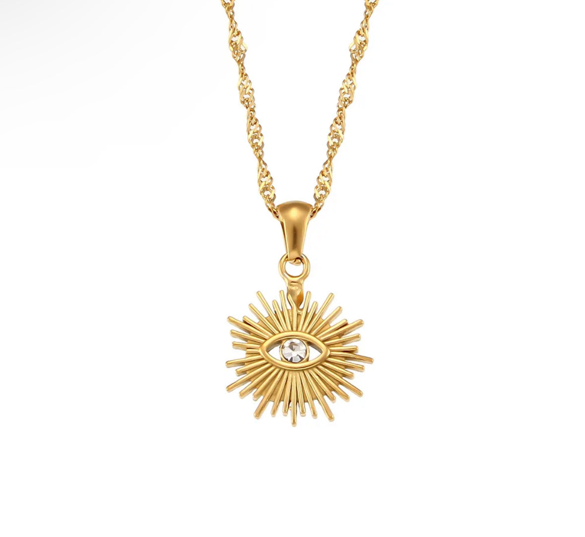 Serena Evil Eye Pendant - Alais Branche