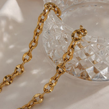 Milia Flat Cuban Link Chain - Alais Branche