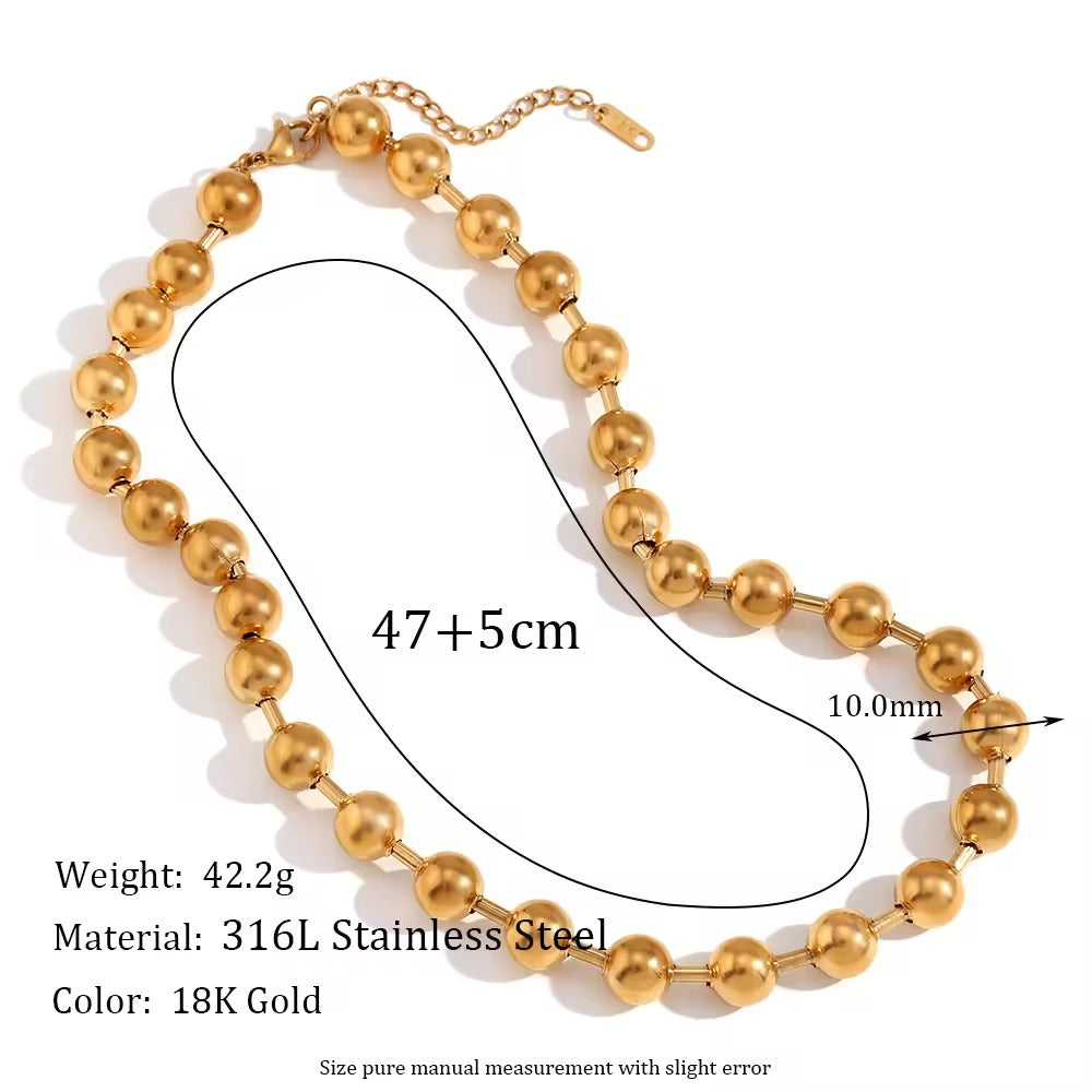 Helise Ball Necklace - Alais Branche