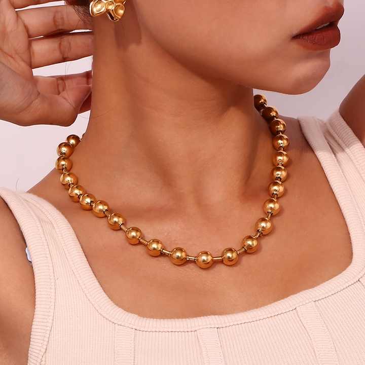 Helise Ball Necklace - Alais Branche