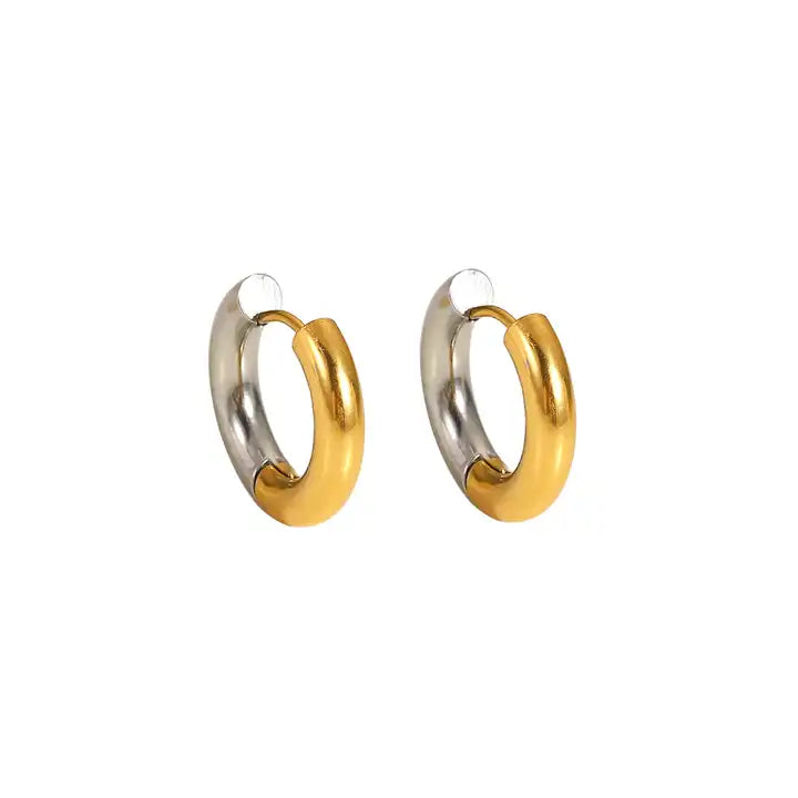 Ayla Circle Hoop Earrings - Alais Branche