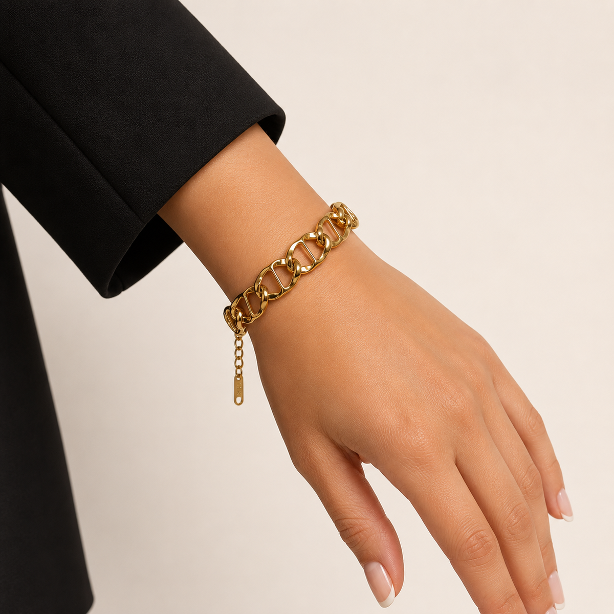 Jory Flat Links Bracelet - Alais Branche