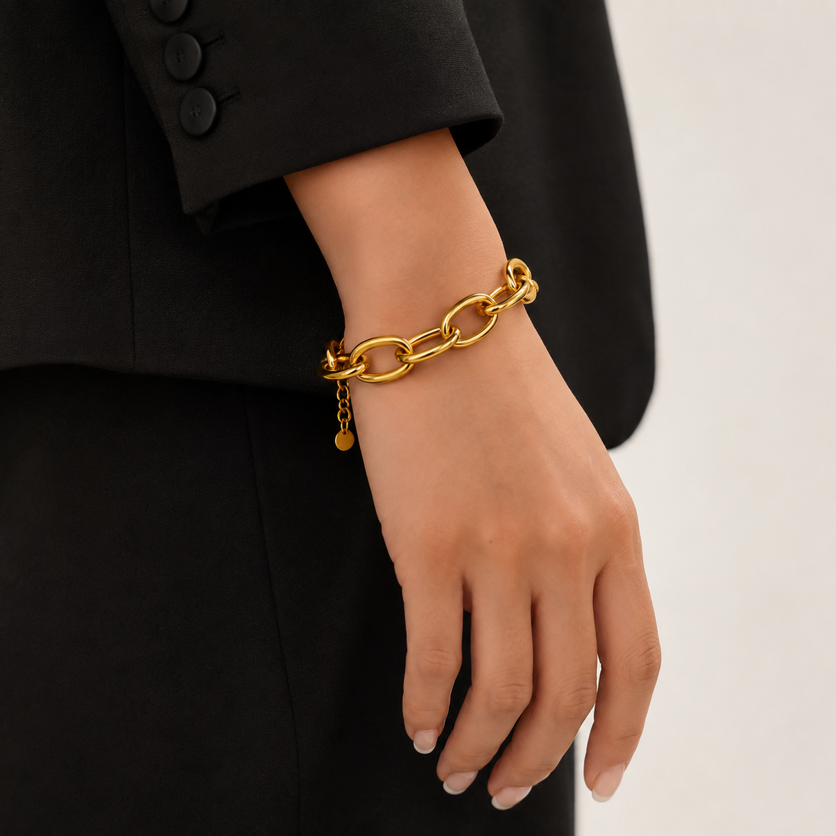Caliana Chunky Links Bracelet - Alais Branche