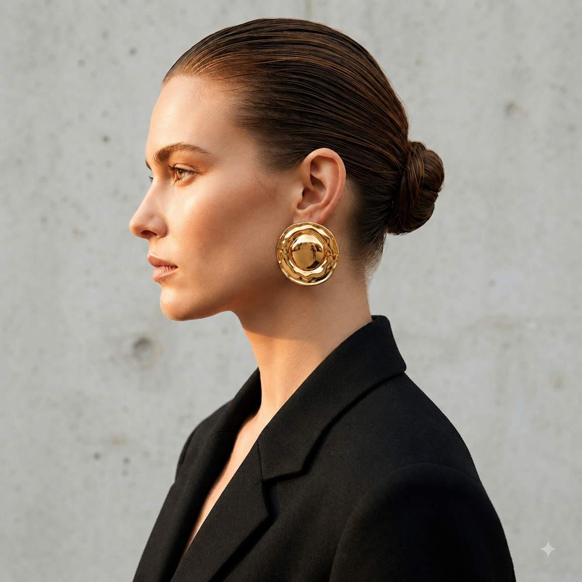 Gia Circle Earrings