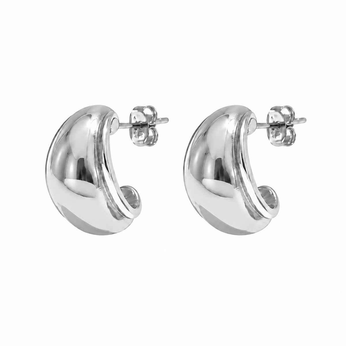 Camryn Dome Stud Earrings