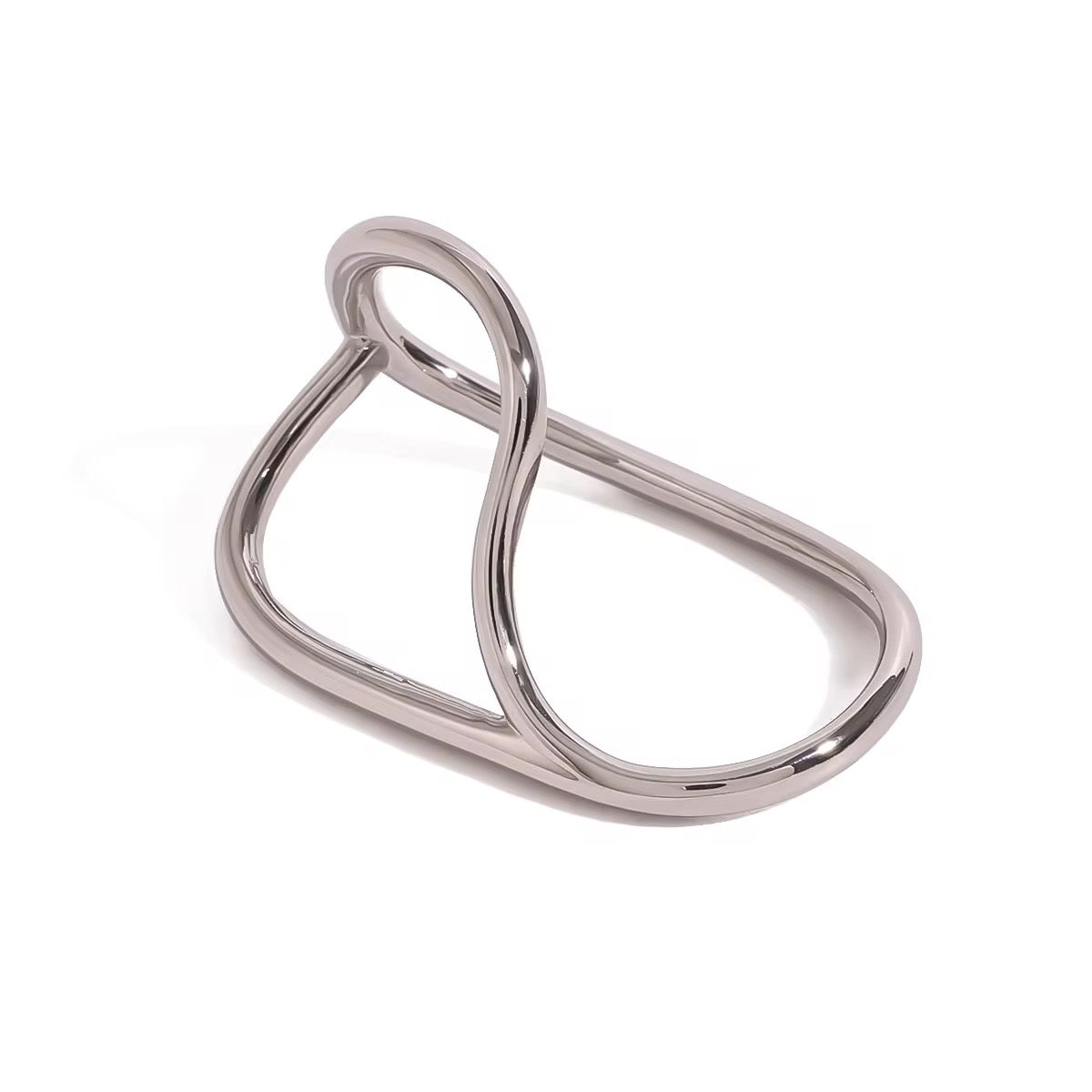 Ingrid "Silver" 2 Finger Ring