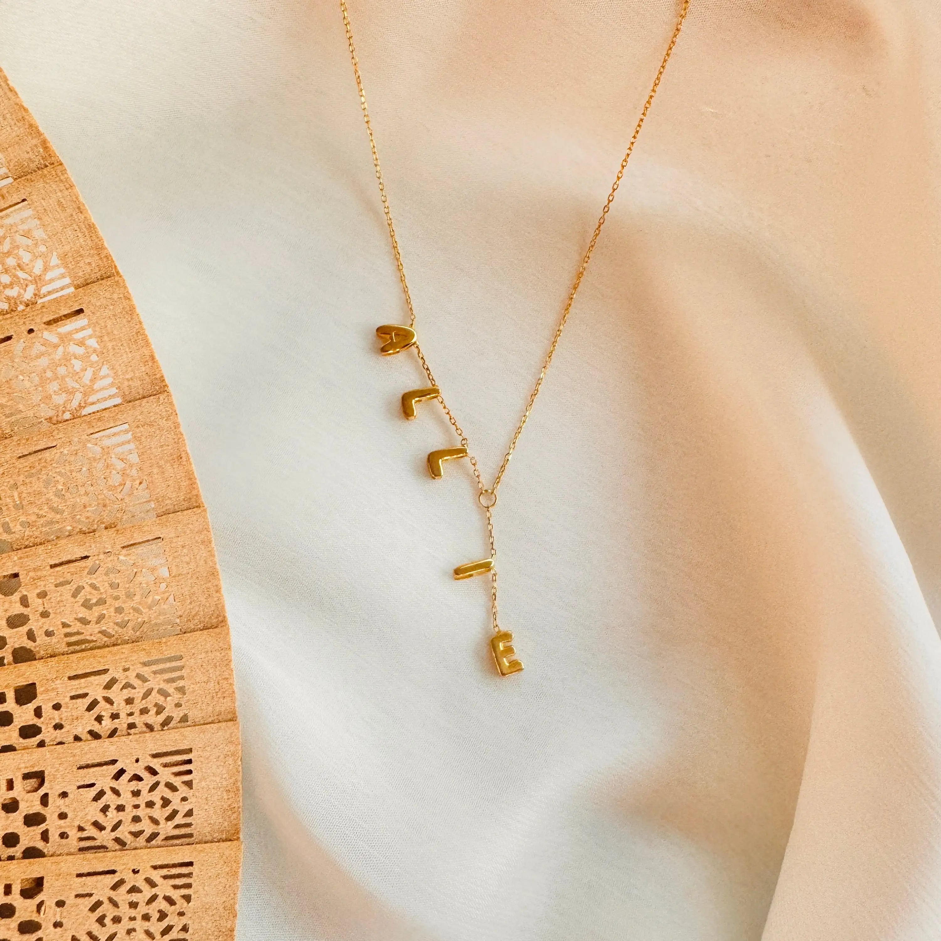 Allie Bubble Lariat Necklace - Alais Branche