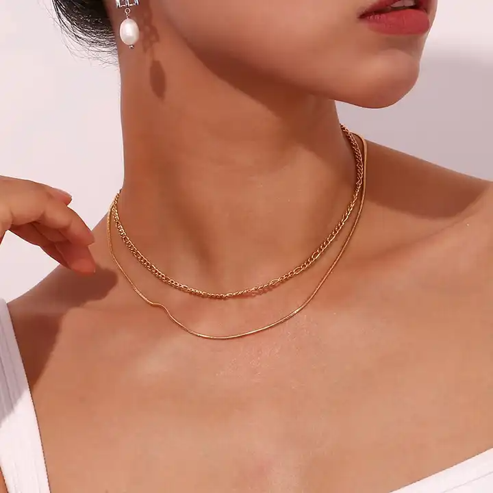 Josie Double Rope Necklace - Alais Branche