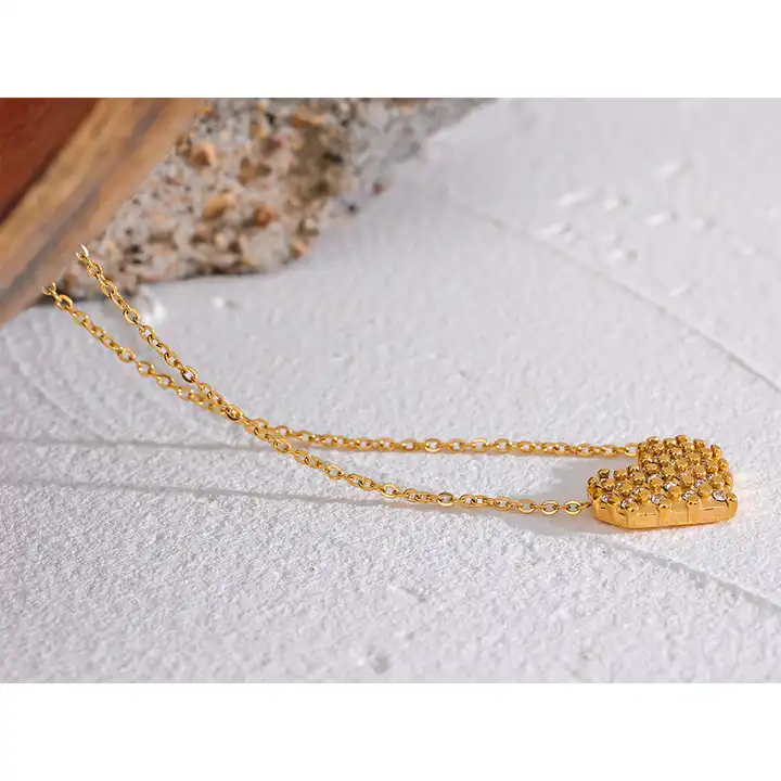 Isla Heart Pendant Necklaces - Alais Branche