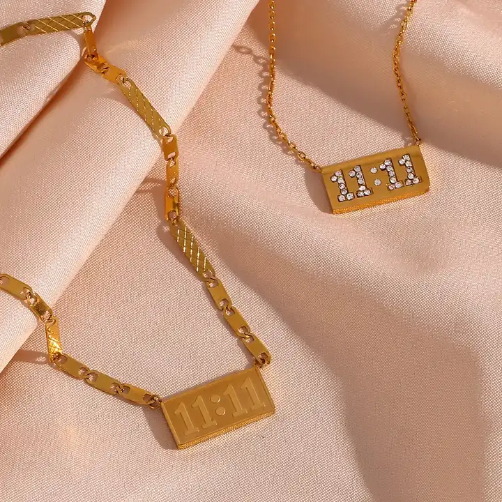 Lauren 11:11 Bar Necklace - Alais Branche