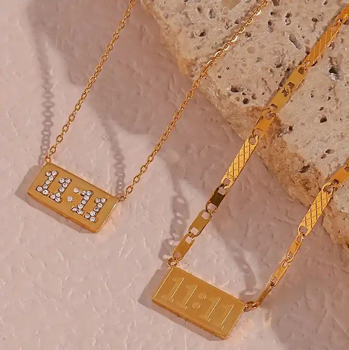 Tasha 11:11 Zircon Necklace - Alais Branche