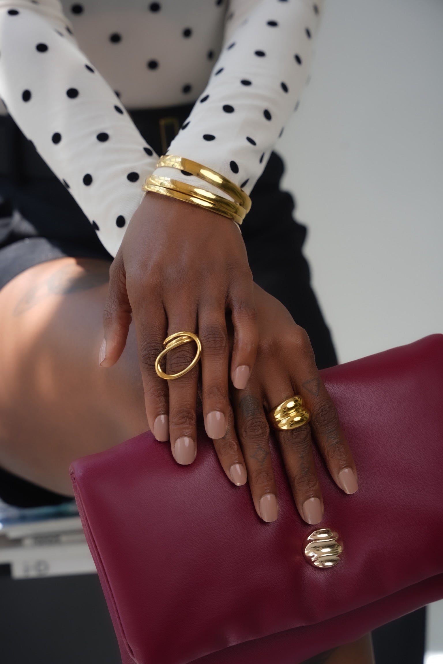 Saphine Swirl Ring - Alais Branche