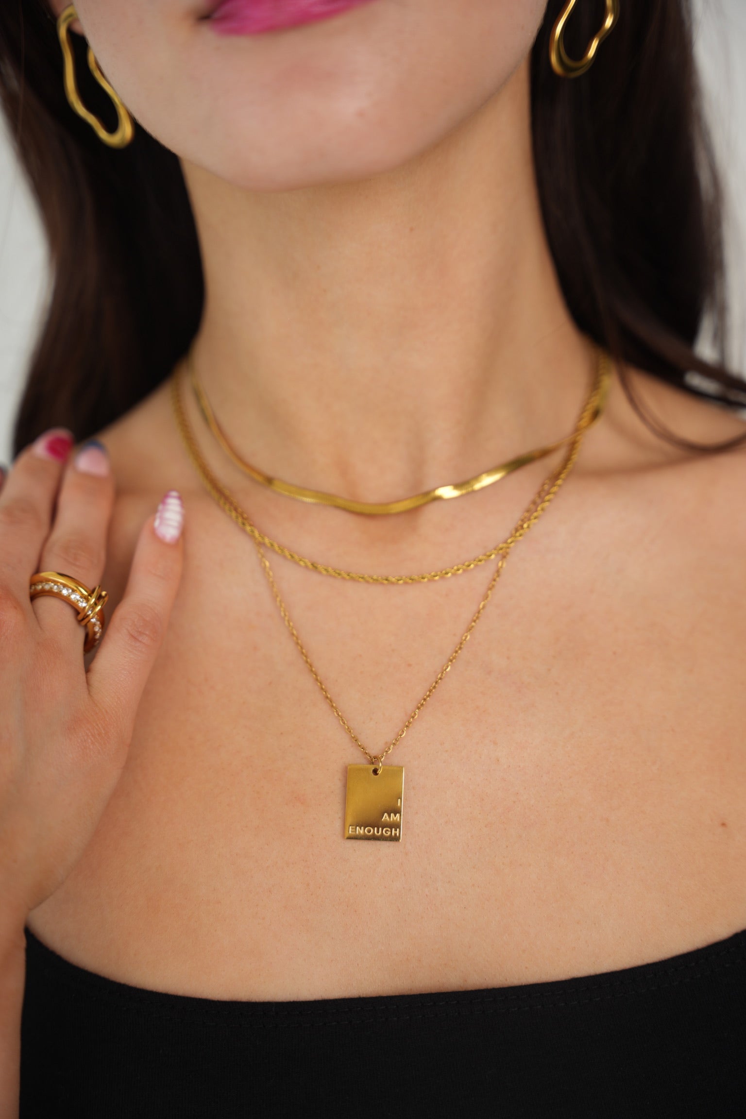 I Am Enough Necklace - Alais Branche