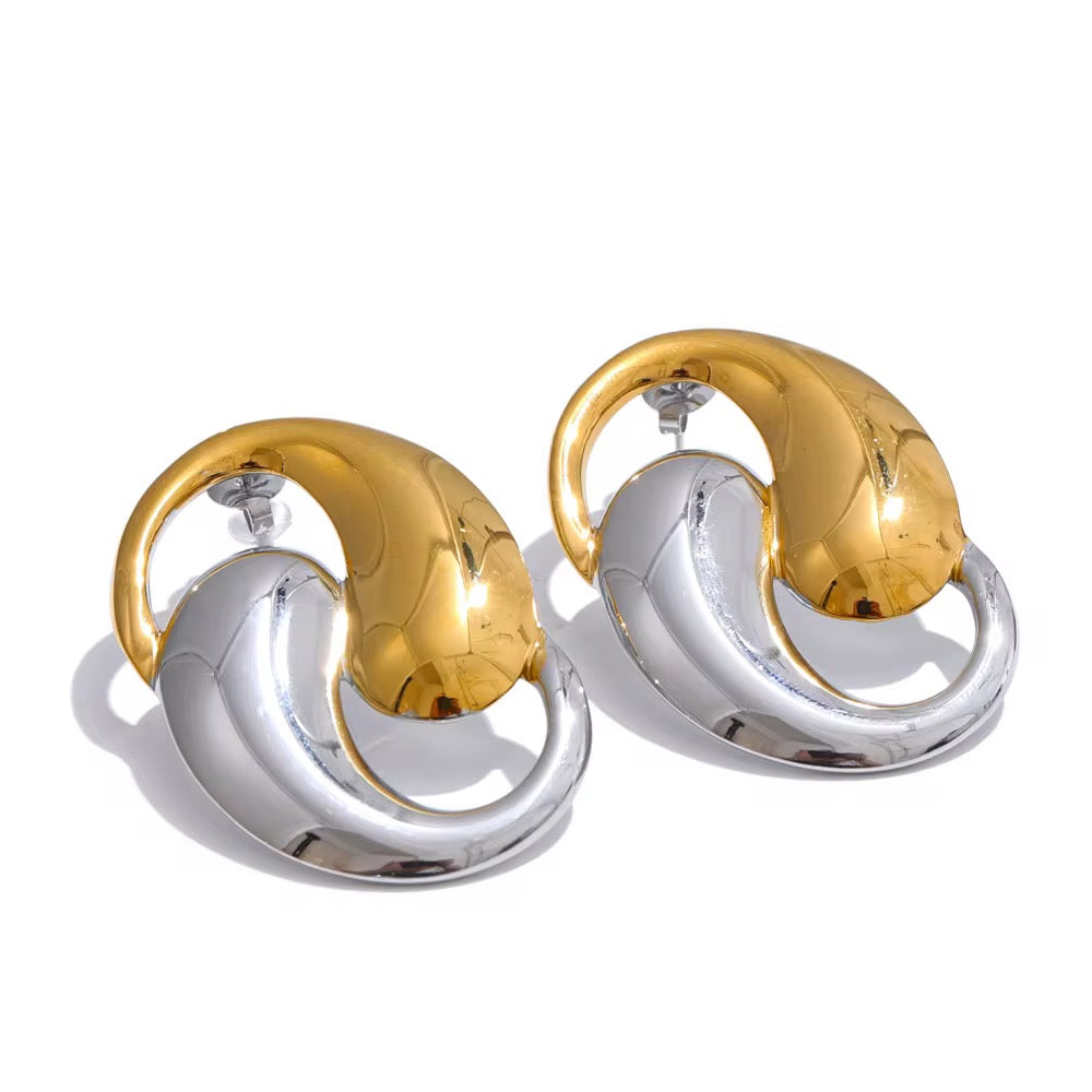 Quinn Swirl Earrings - Alais Branche