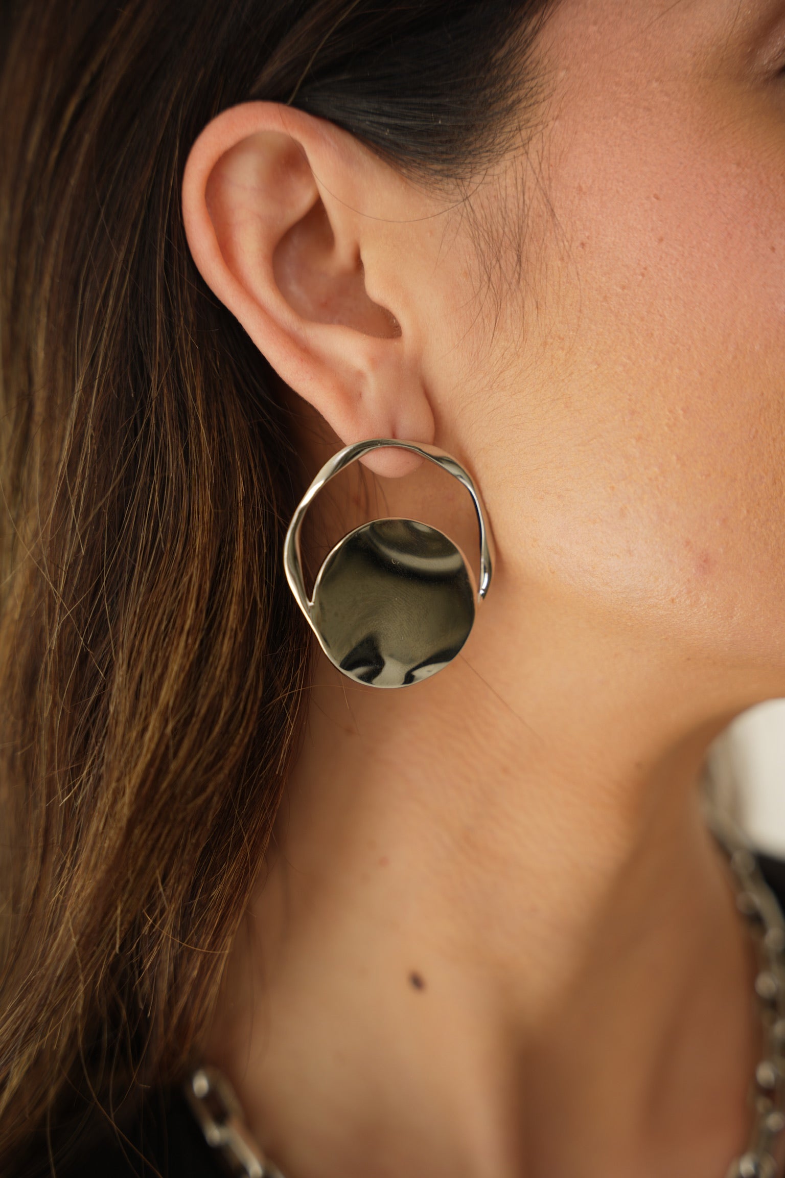 Jane Circle Earrings - Alais Branche