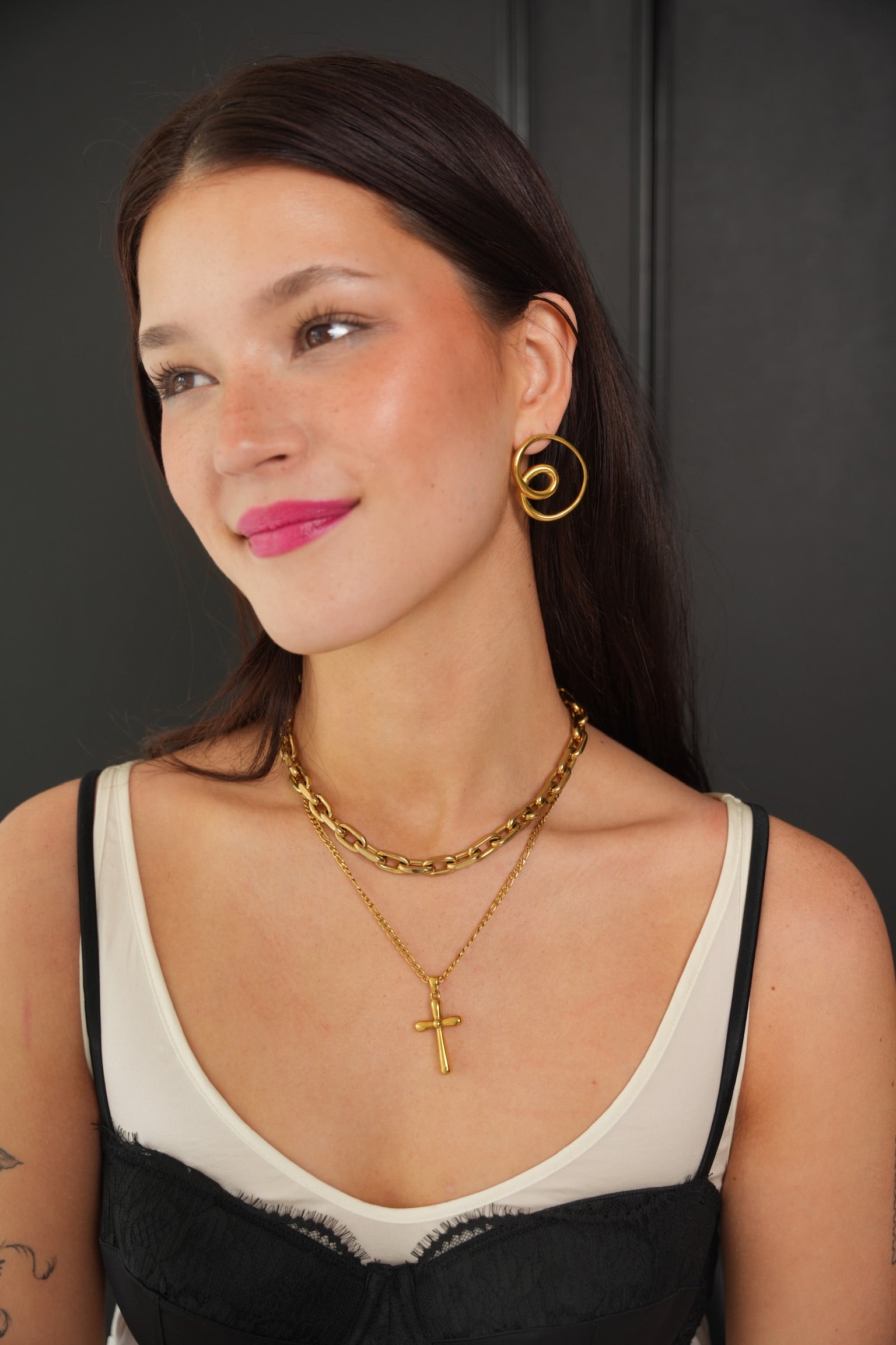 Jackie Swirl Earrings - Alais Branche