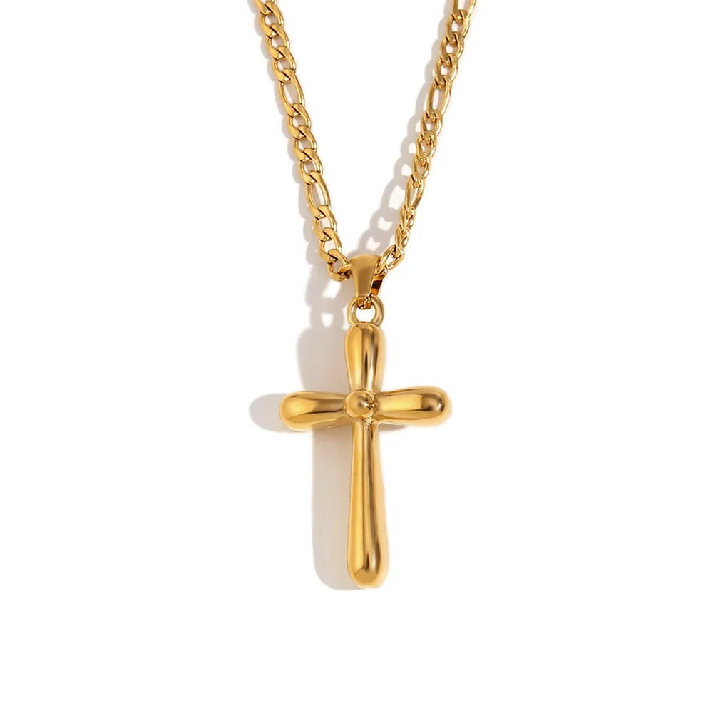 Delaney Cross Necklace - Alais Branche