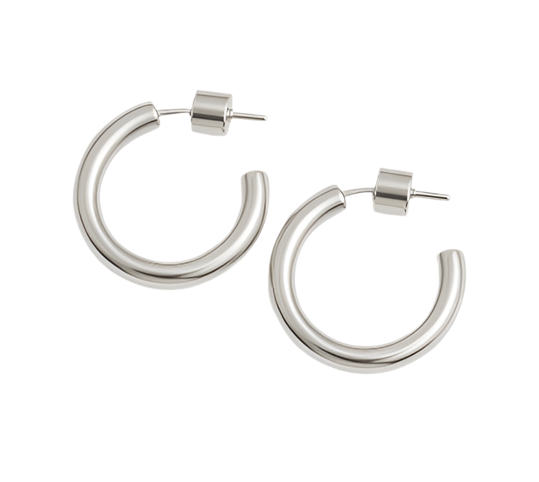 Hollow Chunky Hoop Earrings Wholesale Bulk Custom 18K Gold Plated Brass Jewelry Earrings Women Luxury Boucles D'oreilles En Gros 3 - Alais Branche