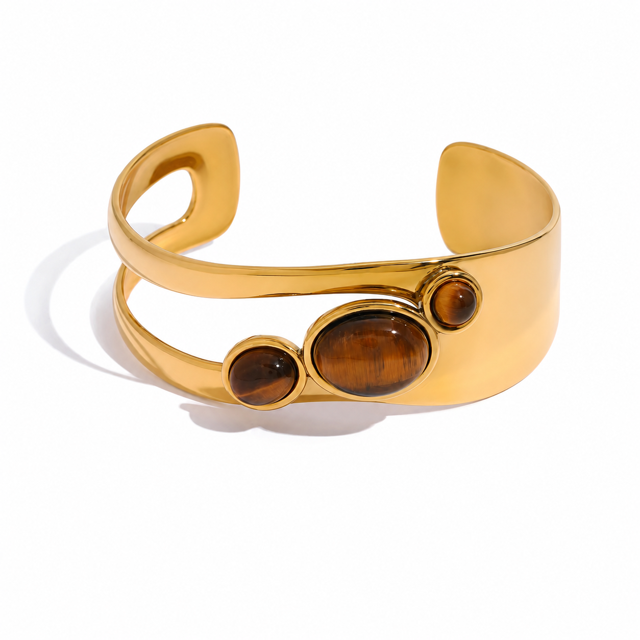 Talia 3 Pearls Cuff Bracelet - Alais Branche