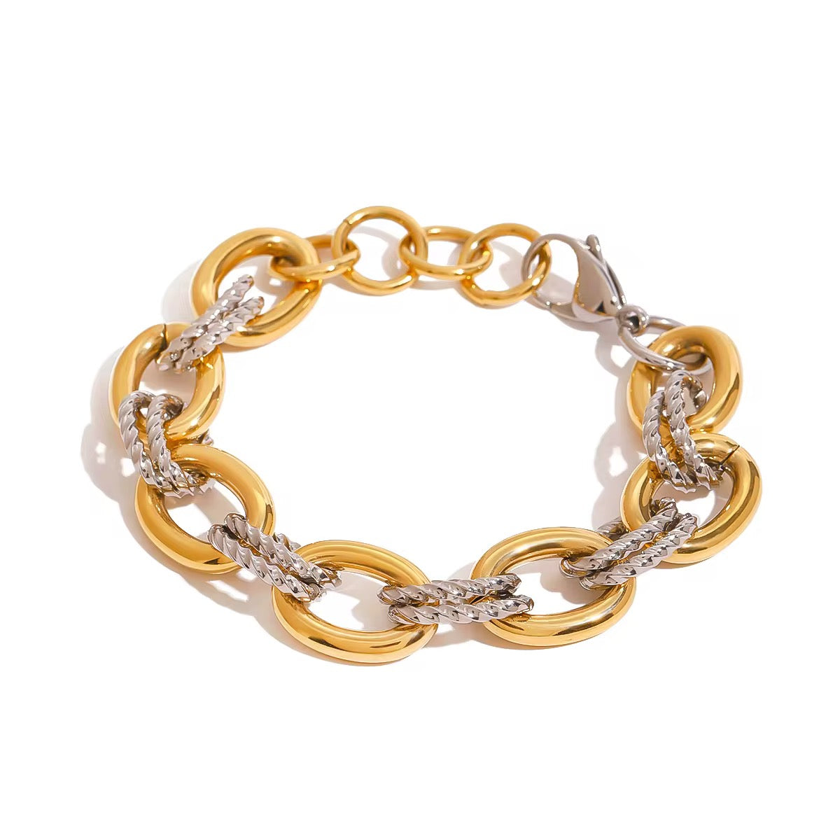 Monroe Chunky Link Bracelet - Alais Branche