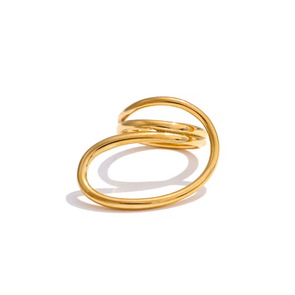 Saphine Swirl Ring - Alais Branche
