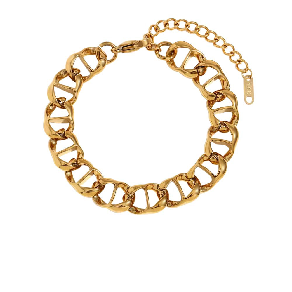 Jory Flat Links Bracelet - Alais Branche