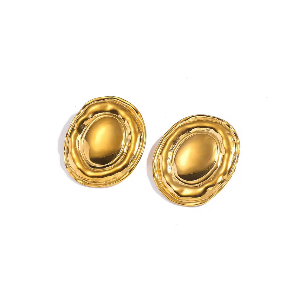 Gia Circle Earrings - Alais Branche