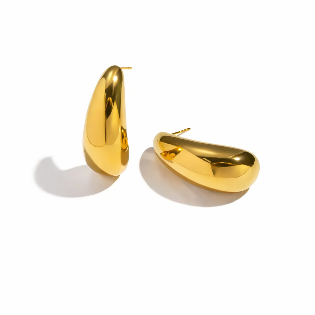 Monroe TearDrop Stud Earrings - Alais Branche