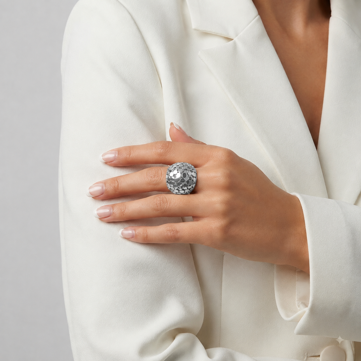 Rese Caged Dome Ring - Alais Branche