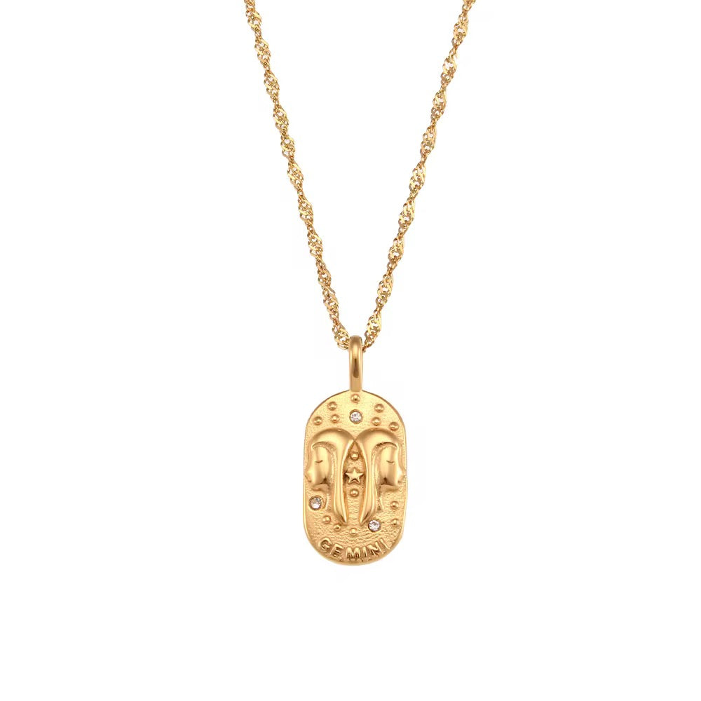Avery Zodiac Necklace - Alais Branche