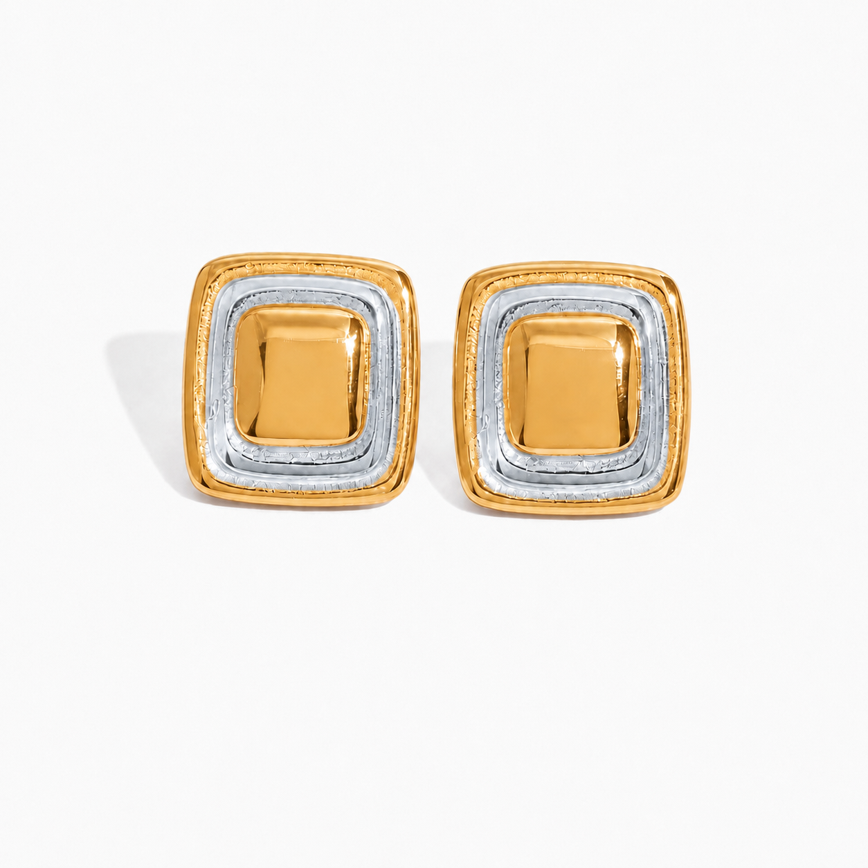 Noa Sqaure Earrings - Alais Branche