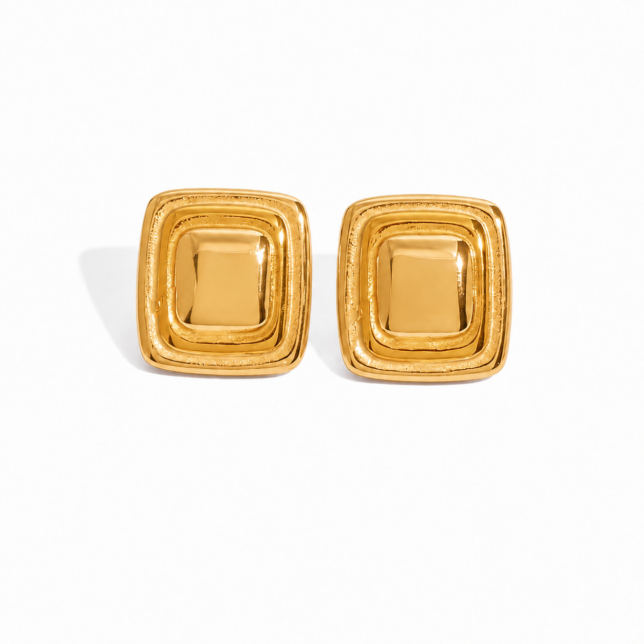 Noa Sqaure Earrings - Alais Branche
