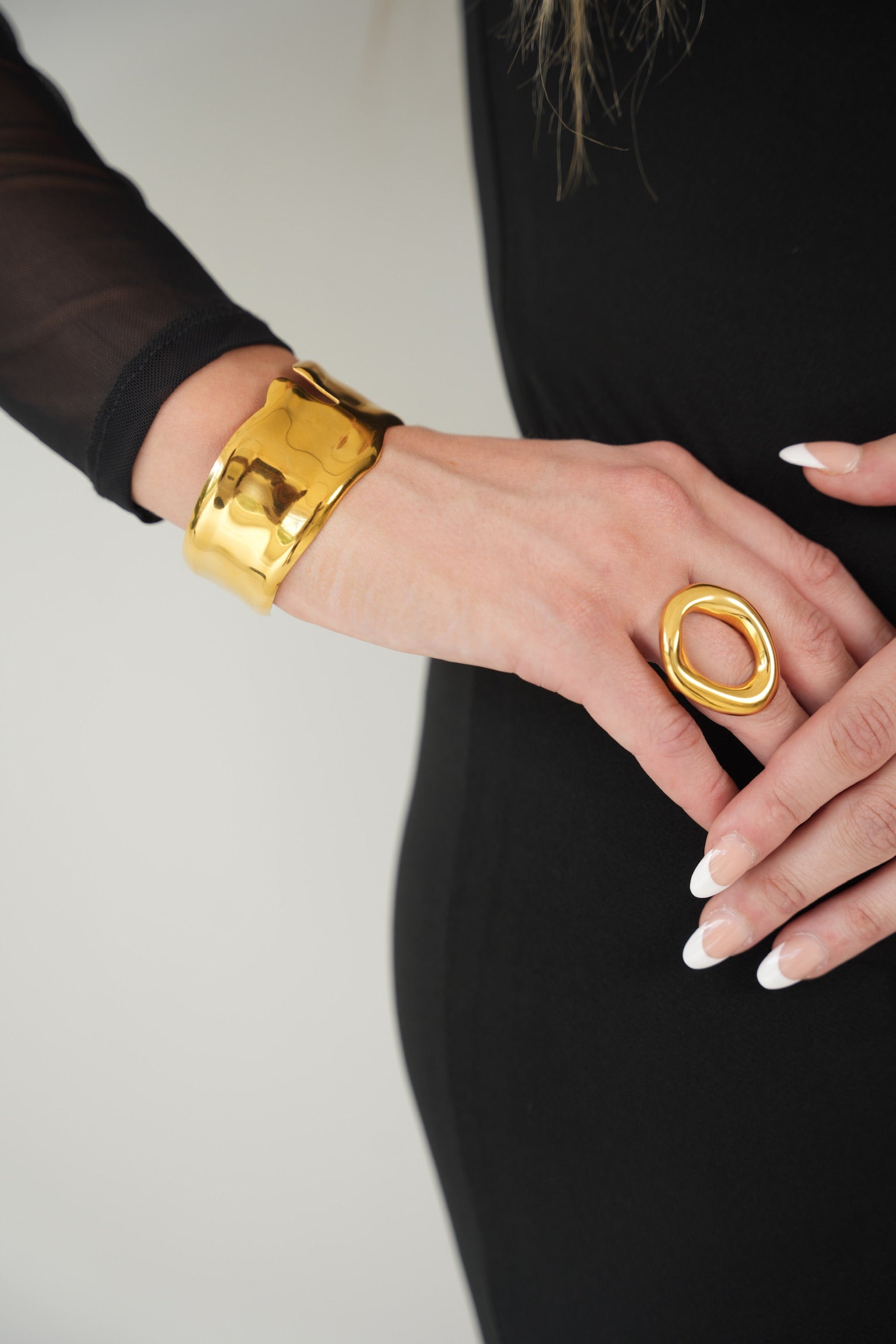 Jamie Split Cuff Bracelet - Alais Branche