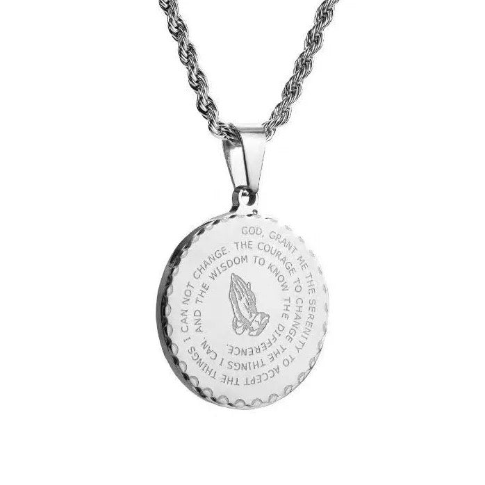 Faith Warrior “Silver” Necklace - Alais Branche